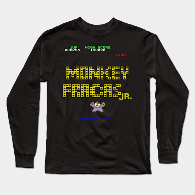 Monkey Francas Jr. Long Sleeve T-Shirt by Funtendo